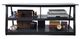 American Heartland Manufacturing Poplar 55" Open TV Cart-0