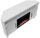 Legends Home Real Cozy Sonoma Jasmine White 64" Corner Fireplace Console-4