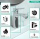 Hansgrohe Metris Chrome 1.2 GPM Single-Hole Faucet-3
