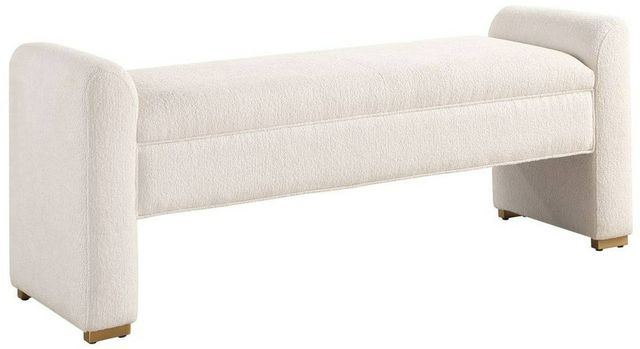 Uttermost® Caliste Ivory Accent Bench-0