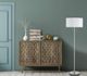 Cal® Lighting & Accessories Calais Brushed Steel/White Floor Lamp-1