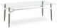 Amisco Link 84" Glass Table-0