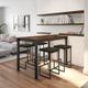 Amisco Customizable Azilis Thermo fused laminate Bar Table-3