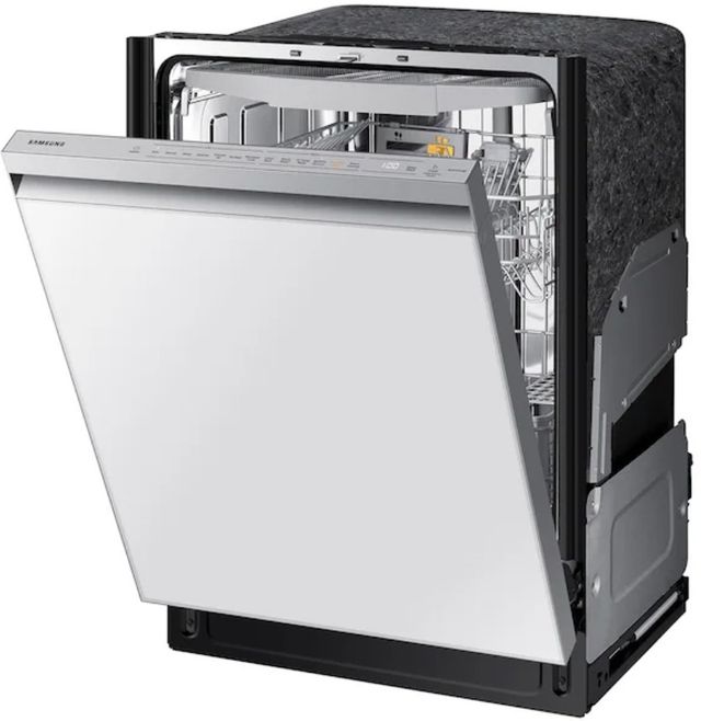 Samsung 24" White Glass Built In Dishwasher with StormWash+™ and Smart Dry-3