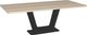 Amisco Customizable Amelia 84" Rectangular Dining Table with 1.5" Solid Ash Top-0