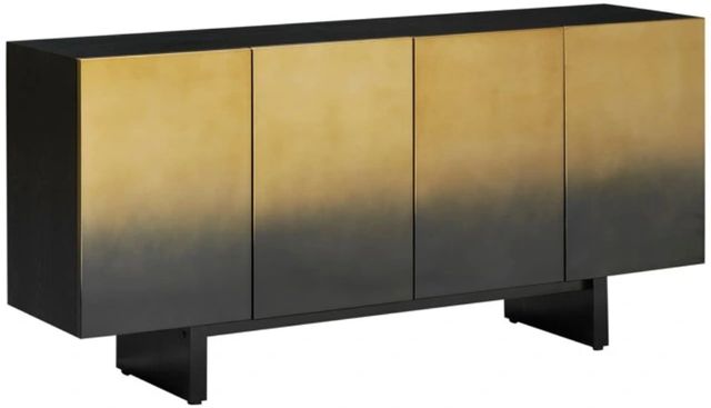 Coast2Coast Home™ Atlas Black Credenza-0