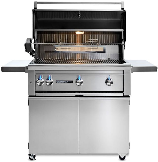 Lynx® Sedona 36" Stainless Steel Freestanding Grill-2
