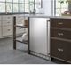 Monogram® 5.4 Cu. Ft. Stainless Steel Under the Counter Refrigerator-3