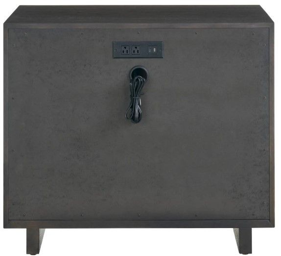 Universal Explore Home™ Modern Sable 3-Drawer Nightstand-2