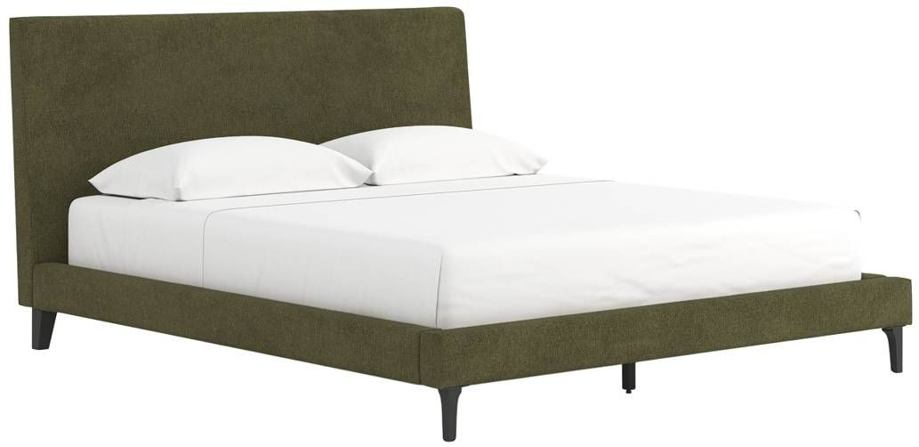 Signature Design by Ashley® Chirason Sage Green Upholstered California King Panel Bed
