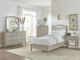 aspenhome® Charlotte Shale Twin Upholstered Bed-3