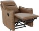 Emerald Home Justine Brown Sanded Manual Recliner-1