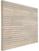 Moe's Home Collection Knott White Washed Carved Wood Wall Art-3