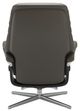 Stressless® by Ekornes® Customizable Sunrise Large Manual Recliner and Ottoman with Cross Base-4