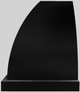 Vent-A-Hood® Designer Series 60" Black Wall Mounted Range Hood-4