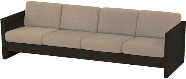 Crate Designs™ Furniture Espresso Sofa-0