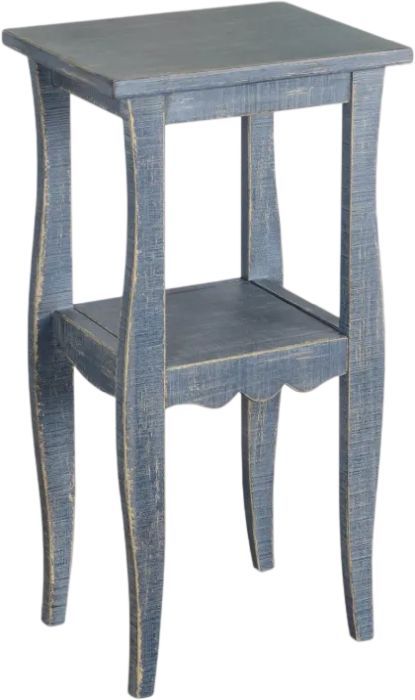 Sunny Designs™ Marina Ocean Blue End Table Lower Shelf-0