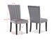 Crown Mark Pascal Gray Dining Side Chair-2