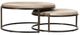 Classic Home Hayword 2-Piece Blonde Nesting Coffee Table Set-3