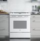 GE® 30" White Slide in Electric Range-4