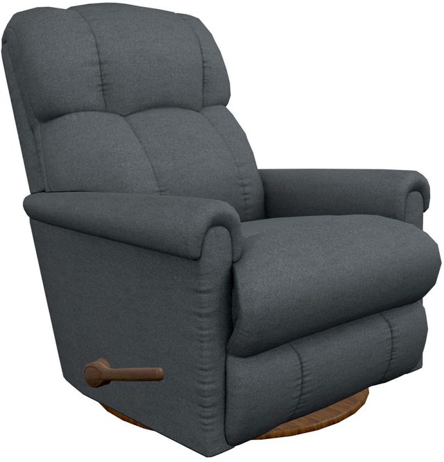 La-Z-Boy® Pinnacle Denim Manual Gliding Recliner-0