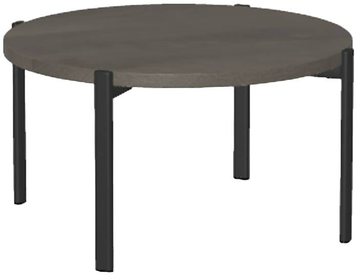 Amisco Customizable Maya 24" Coffee Table with Solid Birch Top