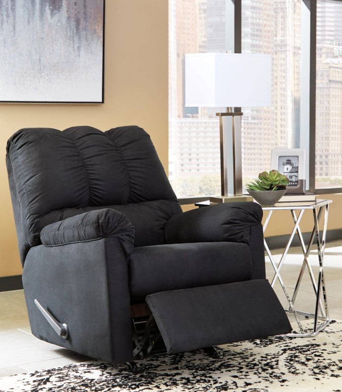 Signature Design by Ashley Darcy Cobblestone Rocker Recliner - Thumbnail 3