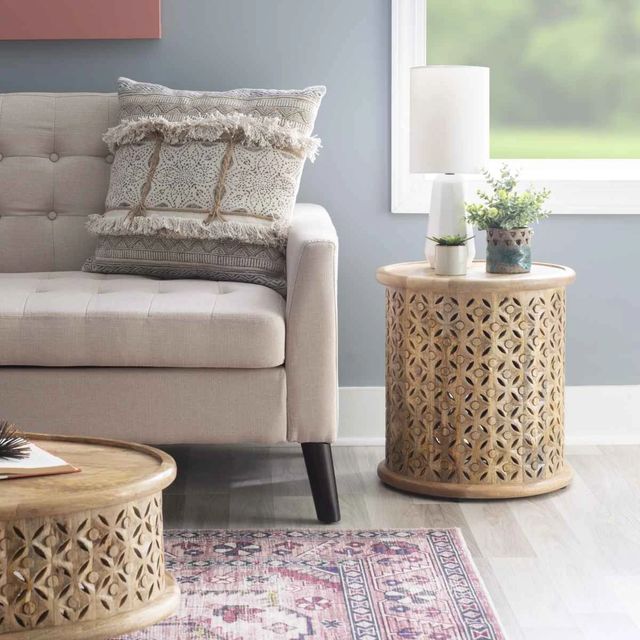 Powell® Imani Natural Side Table-1