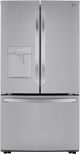 LG 36" 29 Cu. Ft. PrintProof™ Stainless Steel Smart Inverter French Door Refrigerator-0