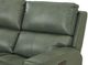 Leather Italia™ Cambria Laredo Sage Moss Power Reclining Loveseat with Console-4