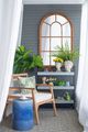 A & B Home Green/White Vase-5