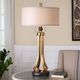 Uttermost® Selvino Brushed Brass Table Lamp-1