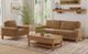 International Furniture Direct Sedona Cognac Accent Chair-1
