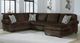 Signature Design by Ashley® Kimlee 3-Piece Chocolate Right-Arm Facing Sectional and Chaise-1