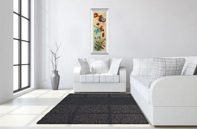 Classy Art Wildflower Il by Jennifer Zybala Mirror Framed Wall Art-3