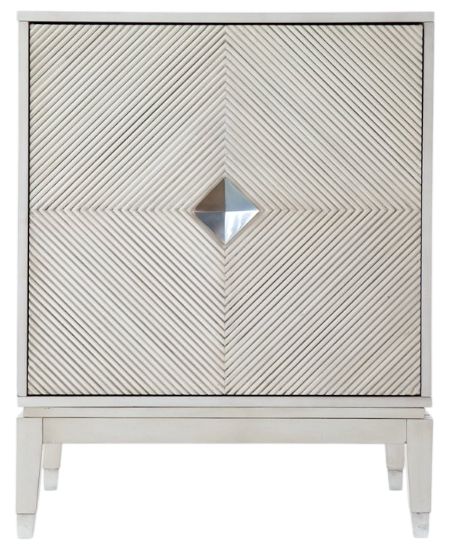 YHD Blanco Accra Antique White Small Cabinet-2