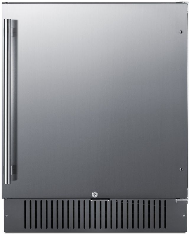 Summit® 27" Stainless Steel Under the Counter Refrigerator-0