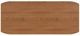 Mavin Customizable 42" x 96" Boat Dining Table-3