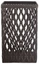 A & B Home Brown Woven Metal Basket-0