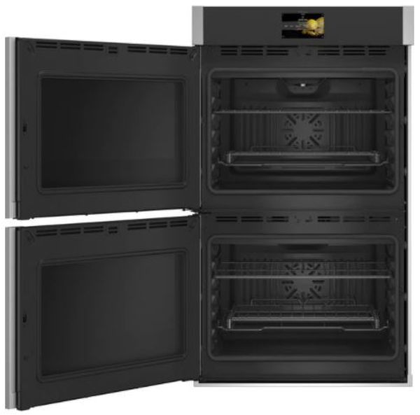 GE Profile™ 30" Smart Built In Convection Stainless Steel Double Wall Oven-1