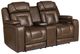 Signature Design by Ashley® Mestrino Hickory Power Reclining Loveseat-0