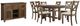 Signature Design by Ashley® Moriville 8-Piece Grayish Brown Dining Set-0