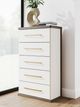 Signature Design by Ashley® Kendanport Brown/White 5-Drawer Chest-1