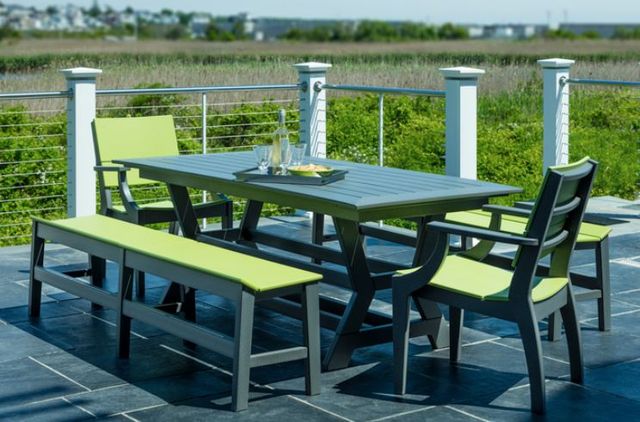 Seaside Casual SYM Dining Bench-1