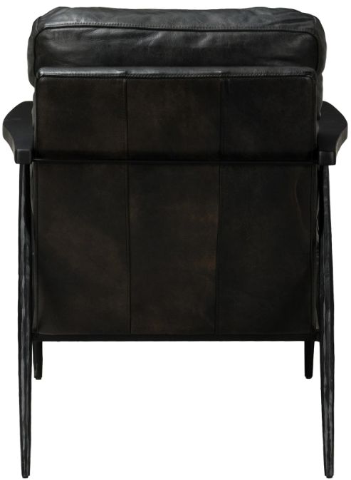 Classic Home Christopher Jet Black Accent Chair-4