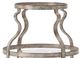 Crestview Collection Silver Medium Candle Holder-1