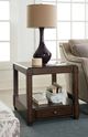 Hammary® Halsey Coffee Brown Rectangular End Table-1