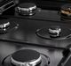 ZLINE Paramount 36" Black Stainless Steel Gas Cooktop -4