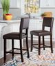 Linon Vega Espresso Counter Stool-1