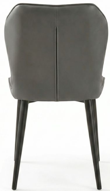 Cramco Vina Charcoal/Matte Black Dining Side Chair-4